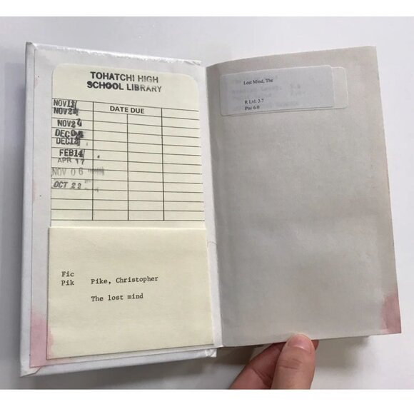 1995 Christopher Pike The Lost Mind Perma Bound Book - Picture 3 of 7